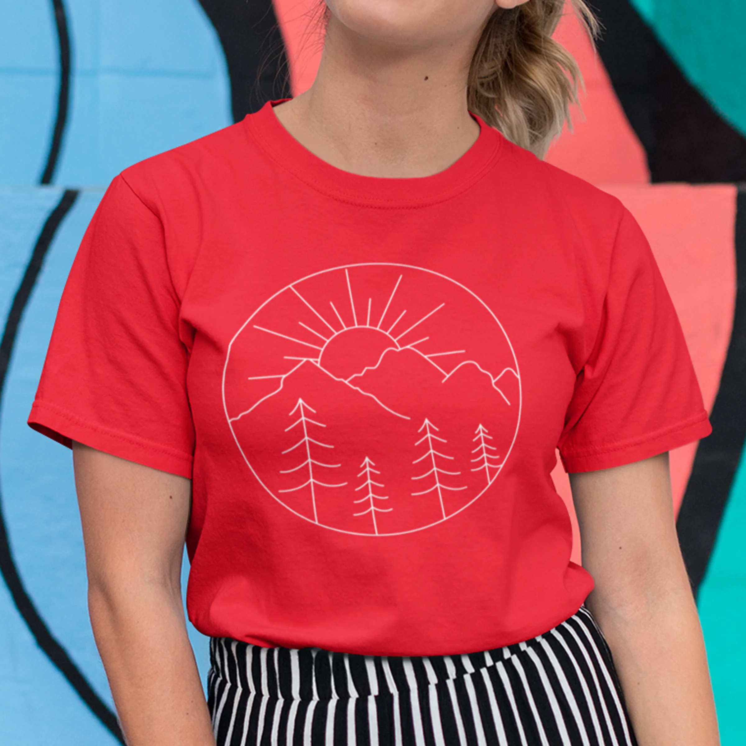 Adventure T-shirt Fun Camping Vacation Holiday Traveling Gift Mountain Hiker Tee - Image 4