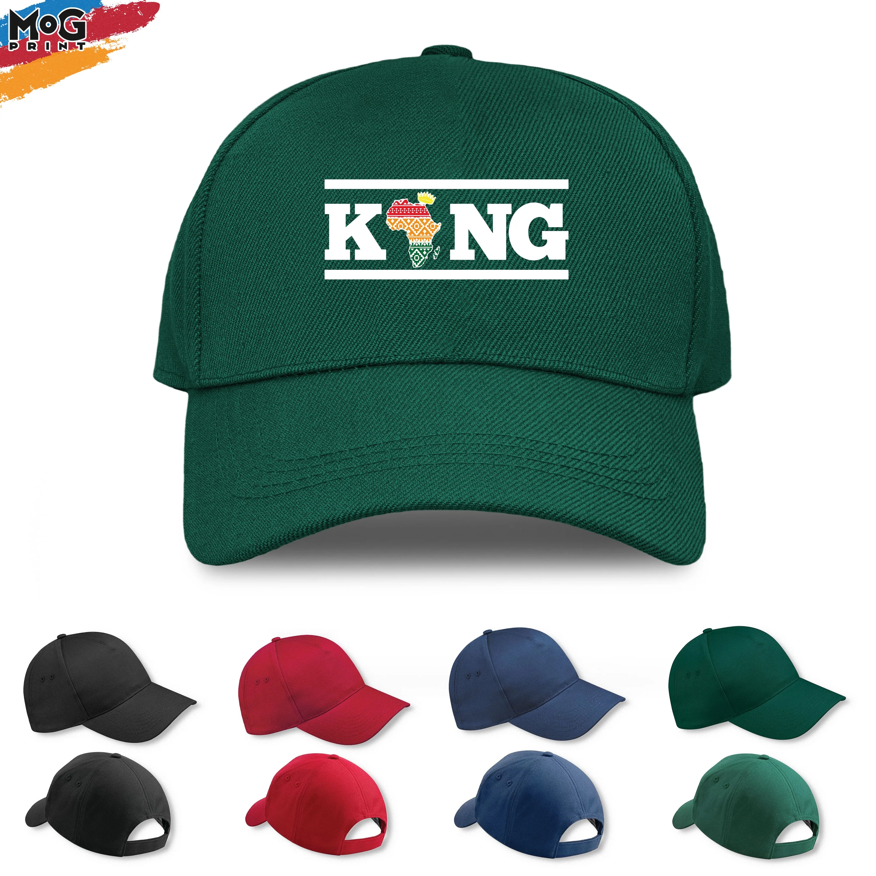 Africa King Baseball Cap, Africa Country Continent, African Heritage Black History Kings, Men's Africa Holiday Vacation Tourism Cap HAT - Image 3