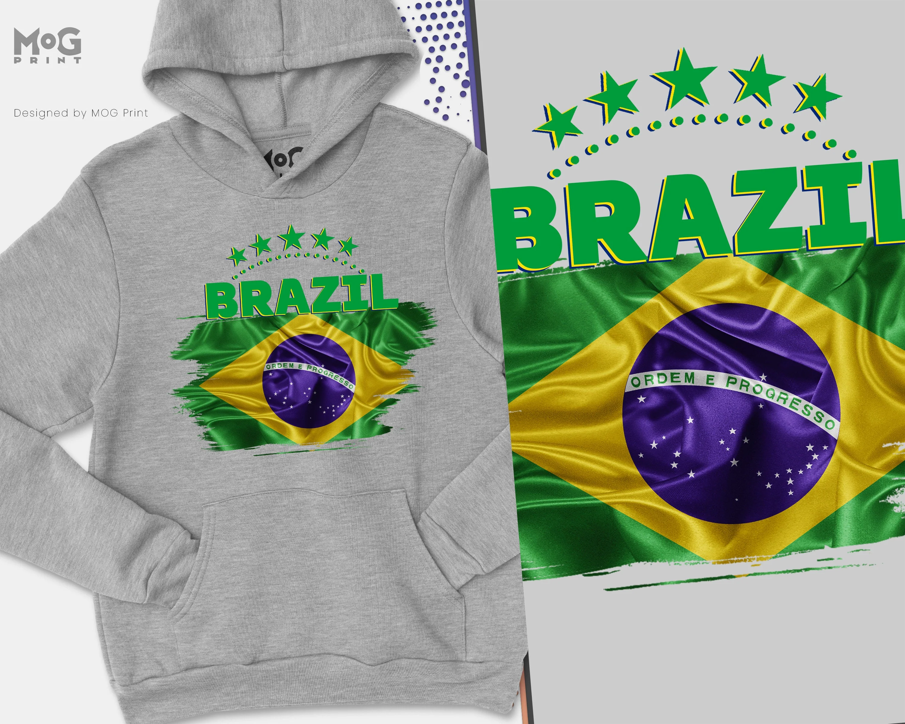 Brazil futebol Hoodie Copa Do Mundo Brasil Camisa WorId Football Cup WorId Team Cup BrasÃ­lia World Football Cup Brasil Flag Hoody - Image 2