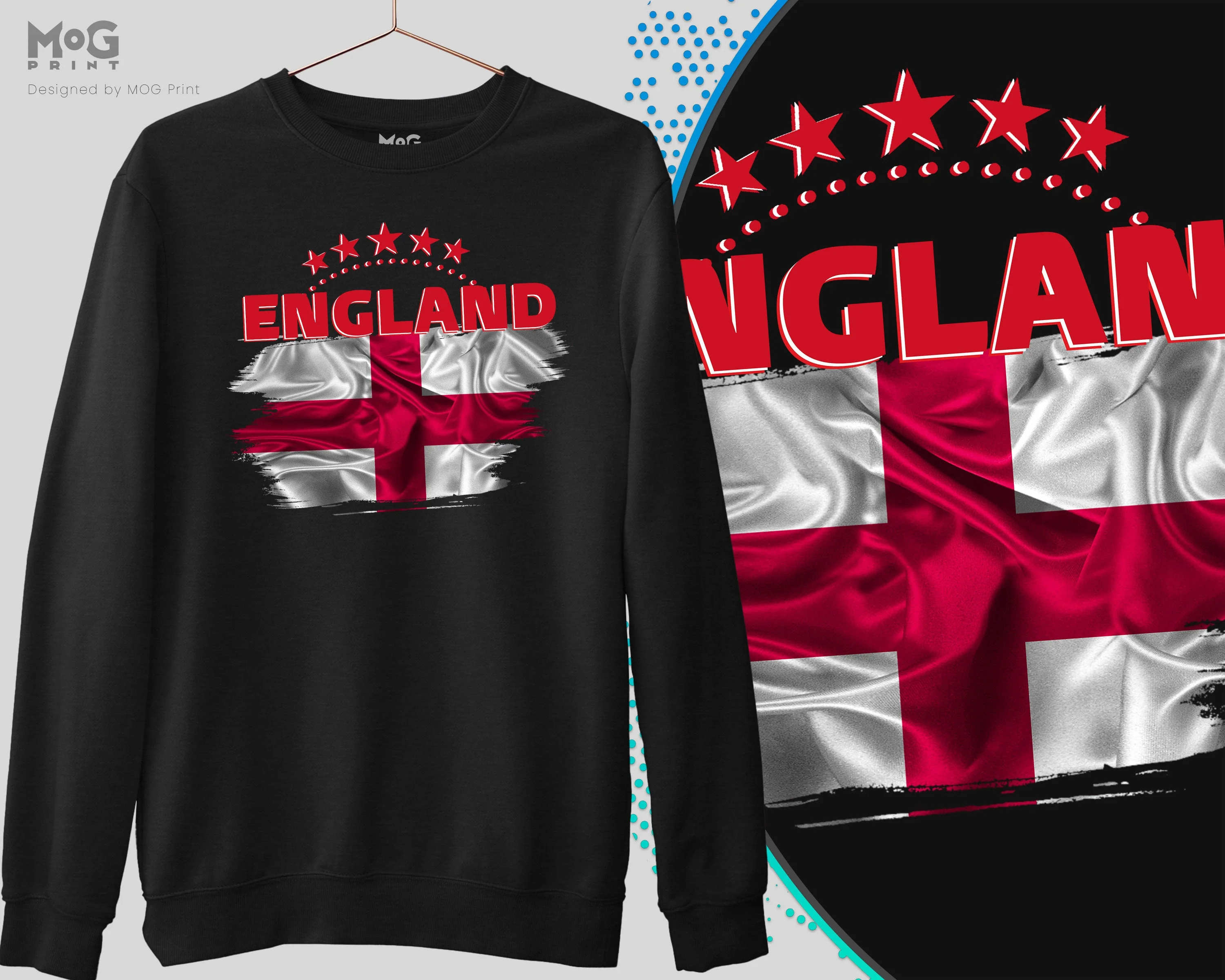 England Jumper, England Sweat Shirt, England Shirts National Team WorId Football Cup England Football Pub Sport Shirt UK Football shirt - Image 2