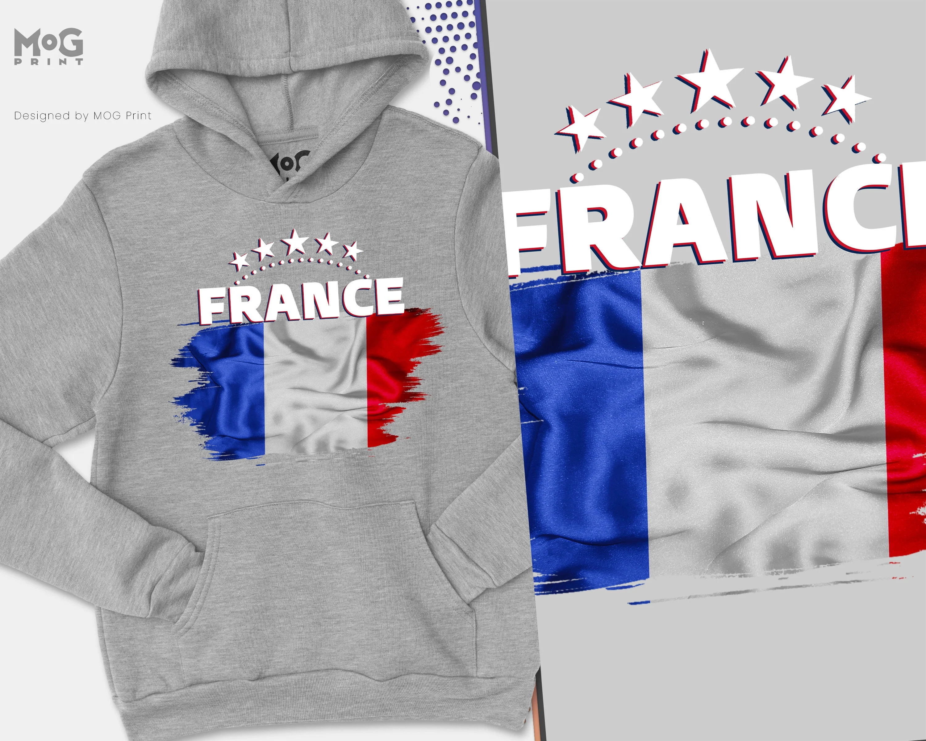 France Coupe du Monde WorId Cup Football Hoodie, France Football Jumper WorId Cup France Football Cup French Les Bleus Flag Hoody - Image 2