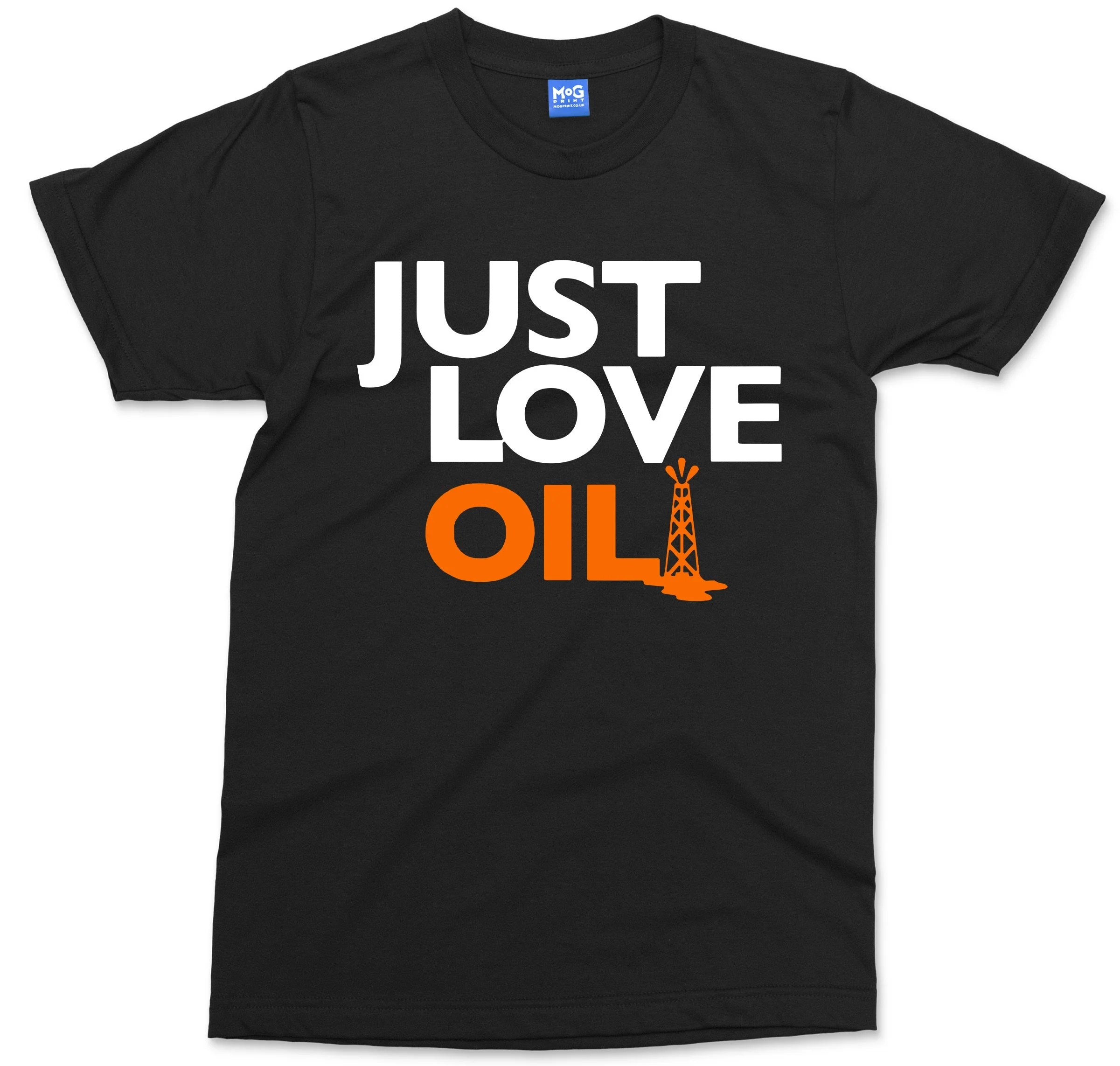 Just Love Oil T-shirt Anti Woke Programming Agenda Climate Change Joke Greta Tee - Image 2