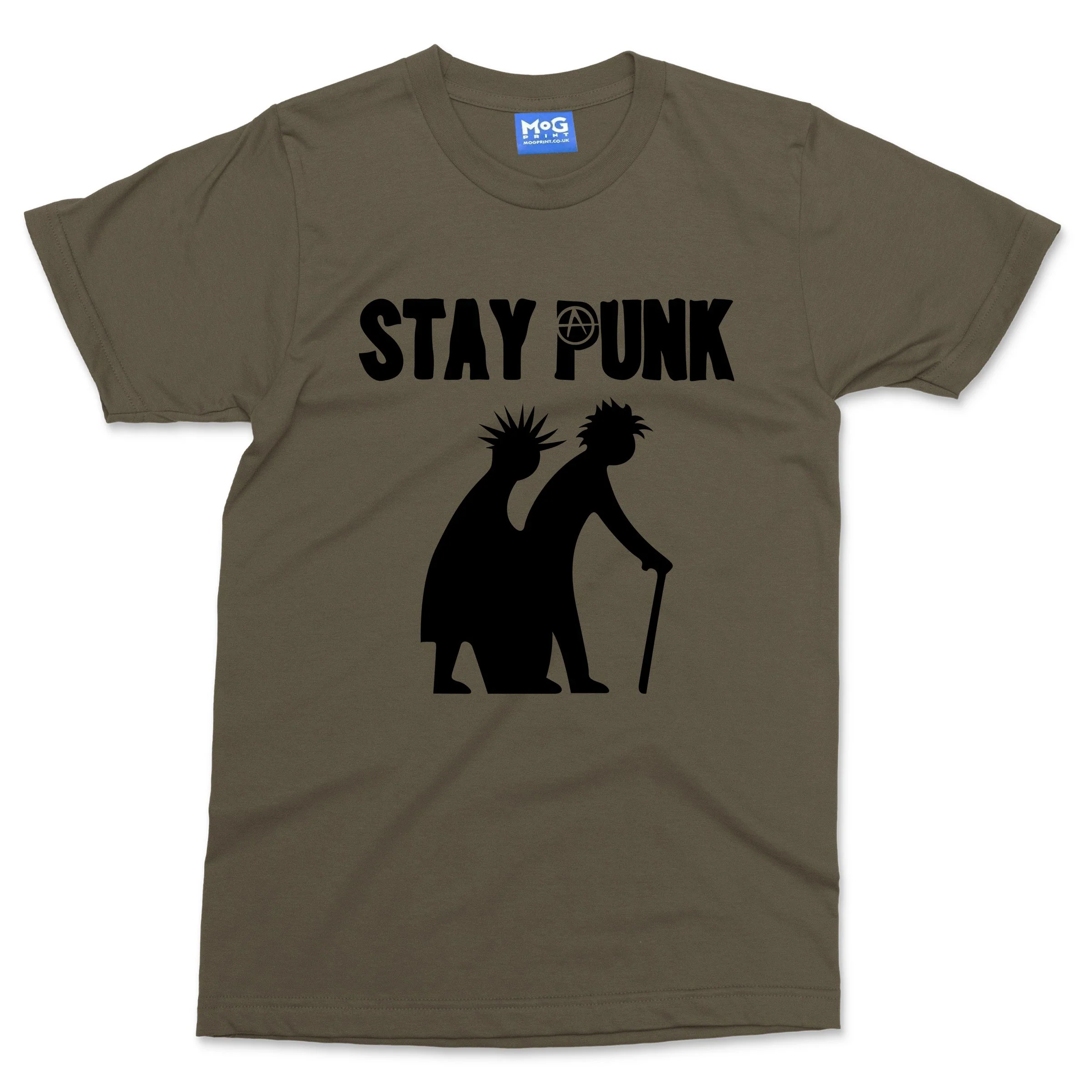 Retro Cool Stay Punk T-shirt Rock Festival Music Concert Rockstar Fashion Dress - Image 4