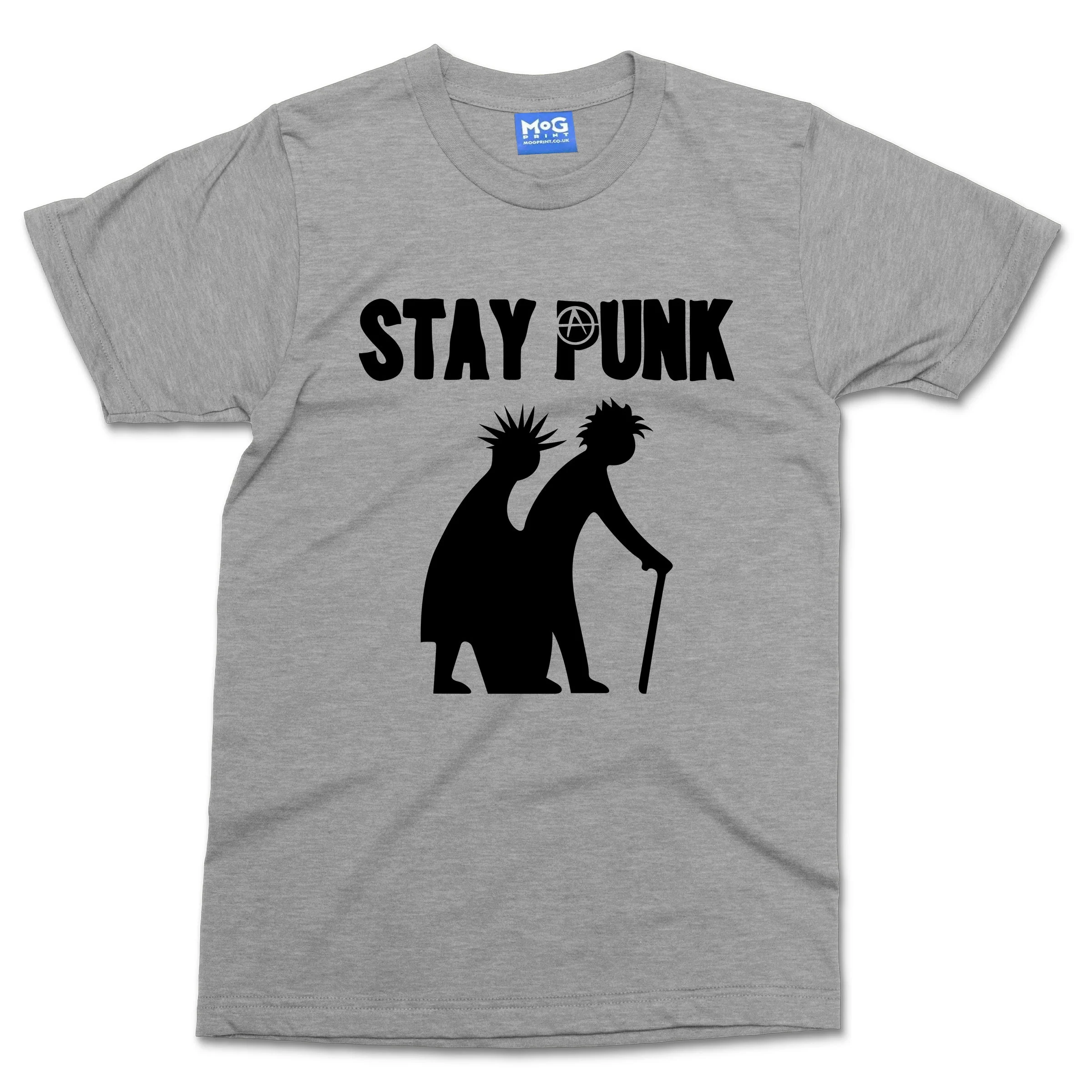 Retro Cool Stay Punk T-shirt Rock Festival Music Concert Rockstar Fashion Dress - Image 5