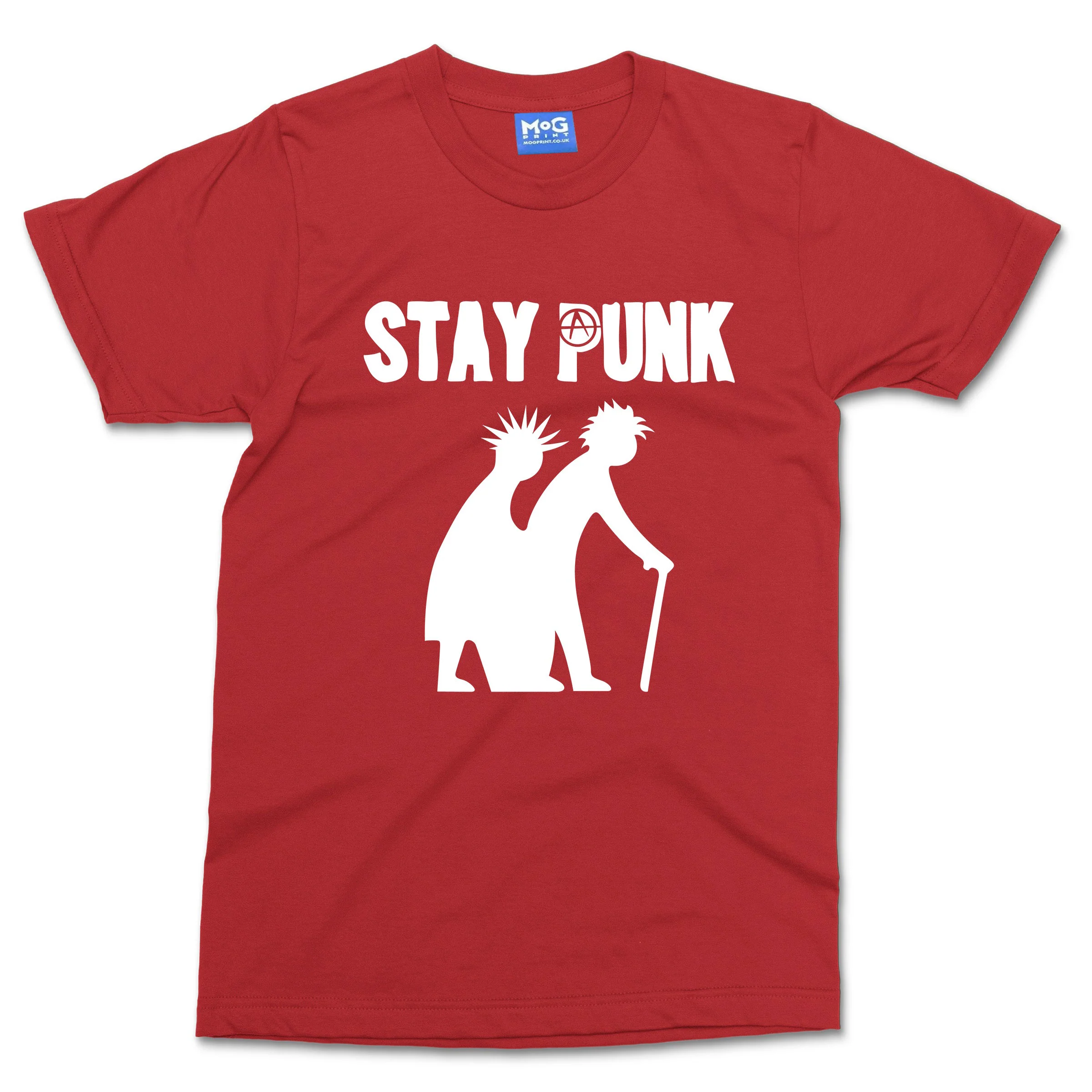 Retro Cool Stay Punk T-shirt Rock Festival Music Concert Rockstar Fashion Dress - Image 8