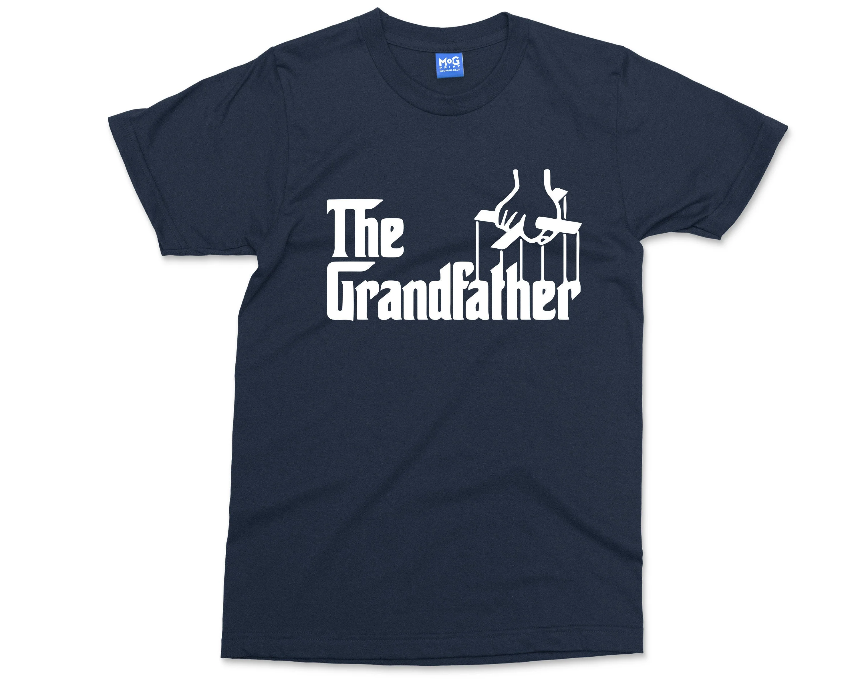 The Grandfather T-shirt Gift For Grandad Present for Grandpa Grampa Gift Gangster Slogan Parody Film Movie Gift for Grandfather - Image 3